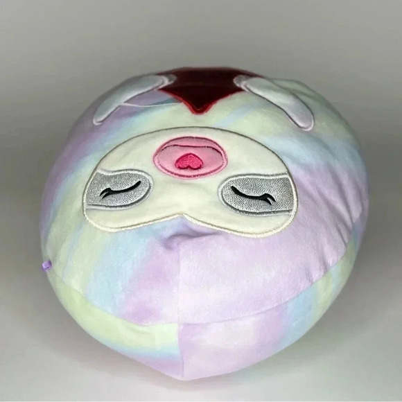 Squishmallow Taylor the Sloth Plush Valentine Hersheys Kisses Limited Edition 8" - Picture 5 of 9